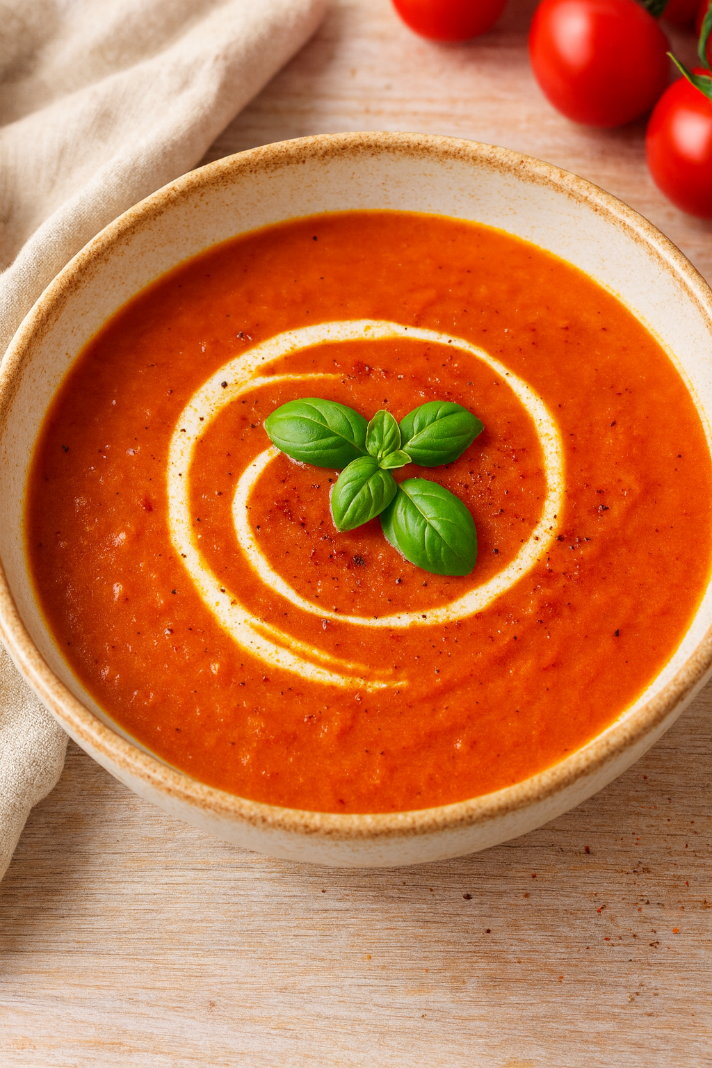 Schnelle Tomaten-Paprika-Suppe 3 Schnelle Tomaten-Paprika-Suppe
