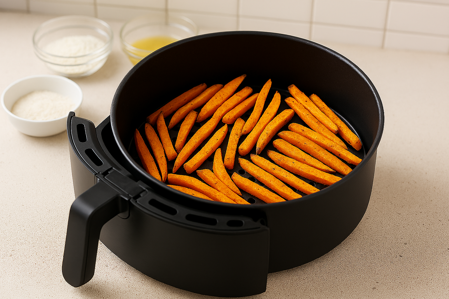 Süsskartoffel-Pommes