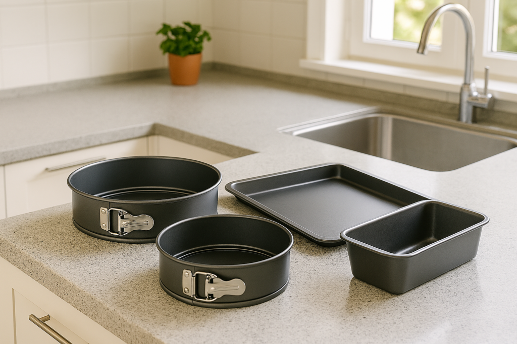 Backformen in unterschiedlichen Grössen