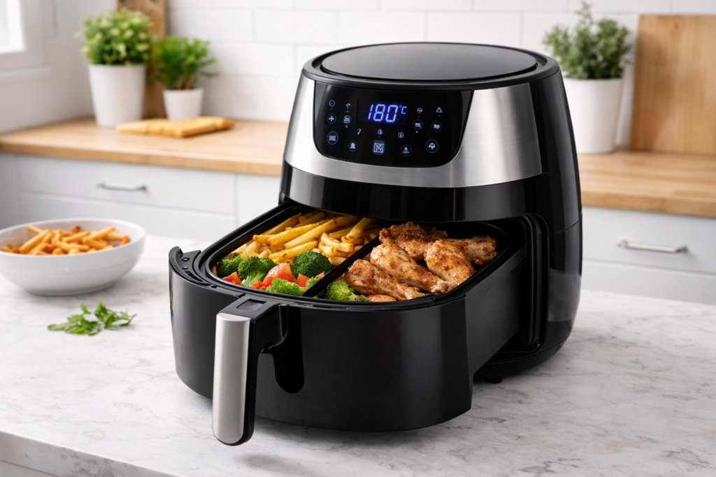 Heissluftfritteuse - Temperaturen & Garzeiten 1 Heissluftfritteuse